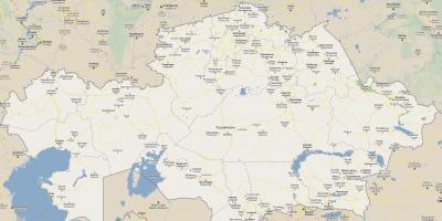 Мапа на Казахстан патот
